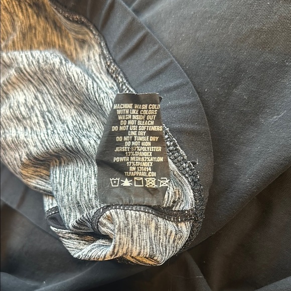 Black and Gray Women's Sports Bra - Picture 5 of 6